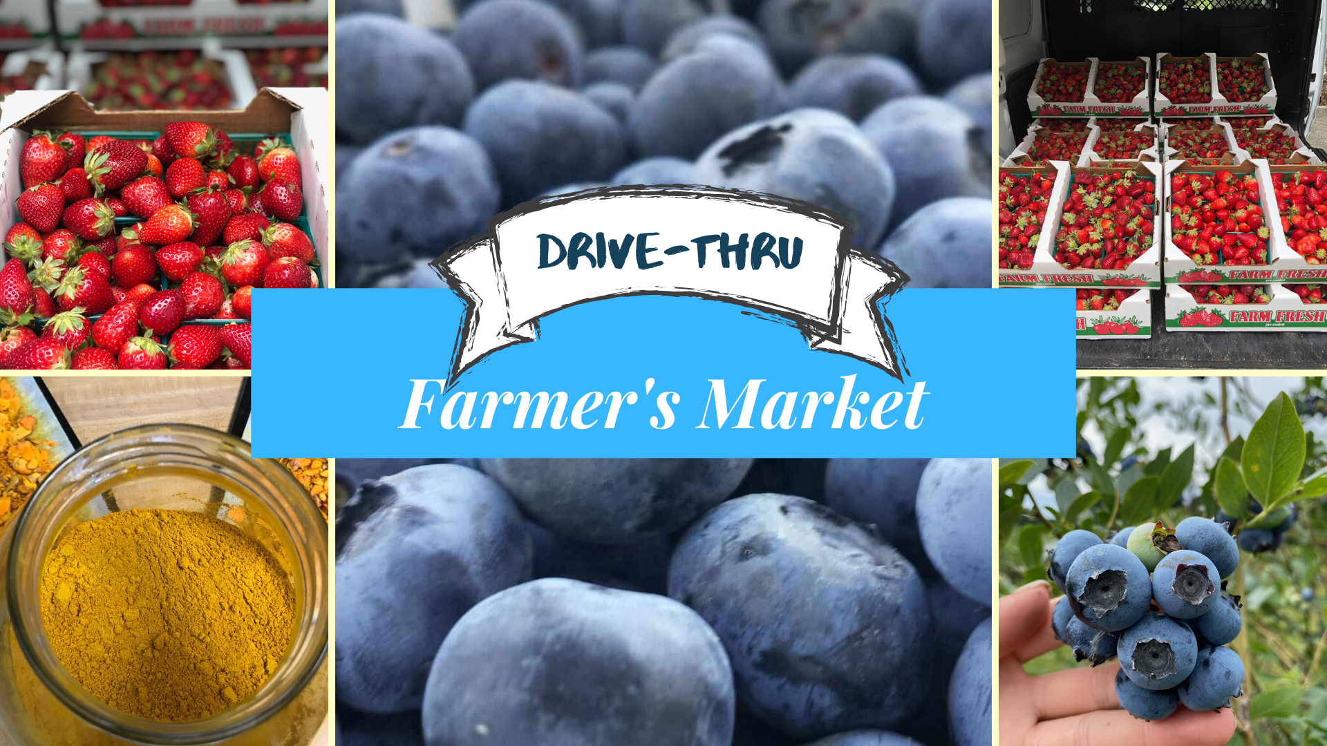 Drive Thru Farmers Market at Thornebrook
