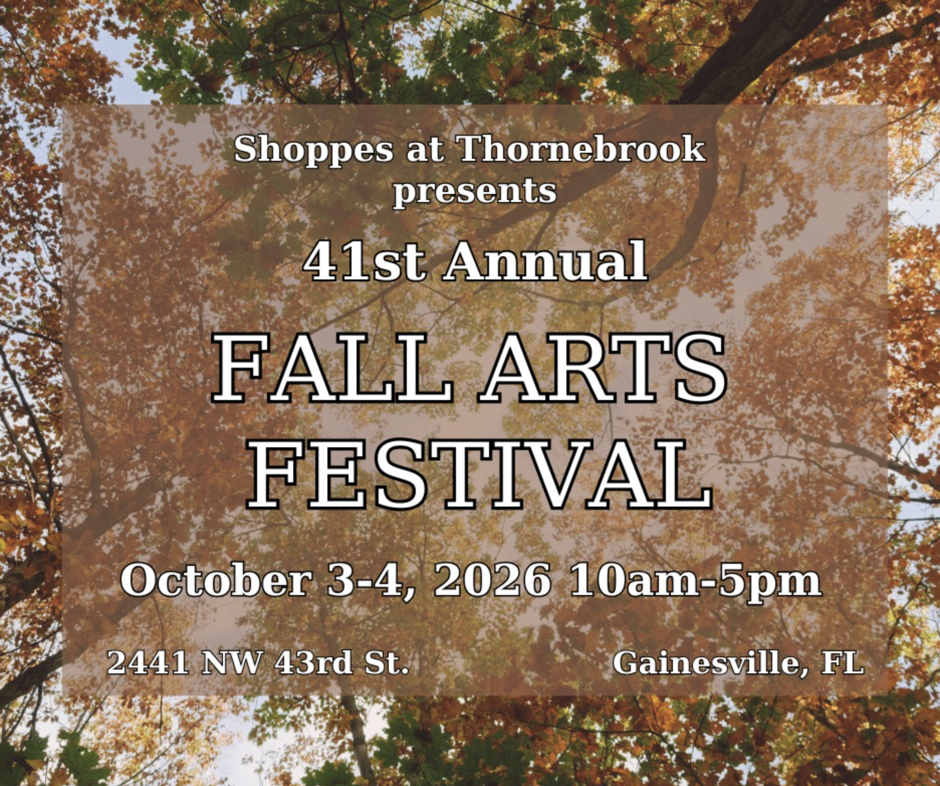 Fall Festval Graphic